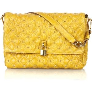 VINTAGE Marc Jacobs Quilted Printed Python Beat Bag